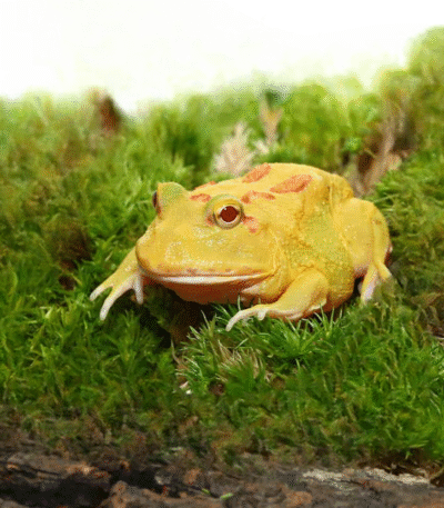 Pikachu PacMan Frog (Ceratophrys cranwelli)
